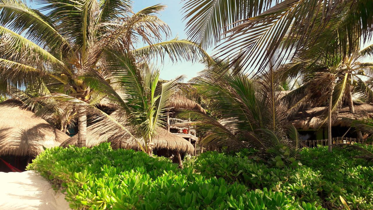 Cabanas La Luna Hotel Tulum Bagian luar foto