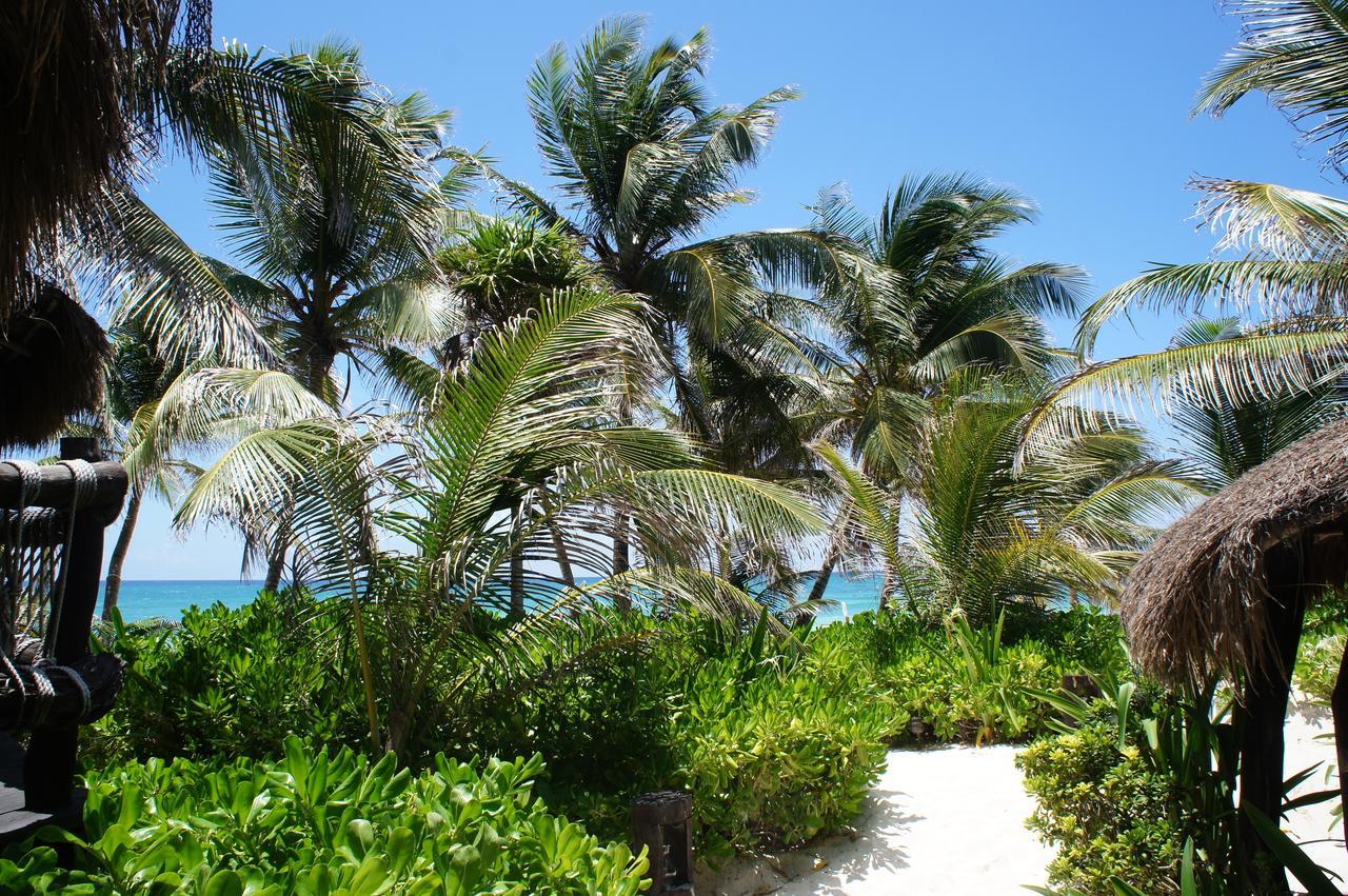 Cabanas La Luna Hotel Tulum Bagian luar foto