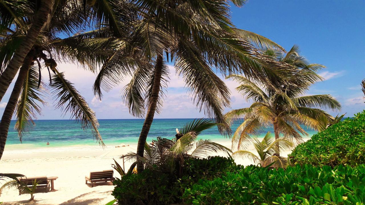 Cabanas La Luna Hotel Tulum Bagian luar foto