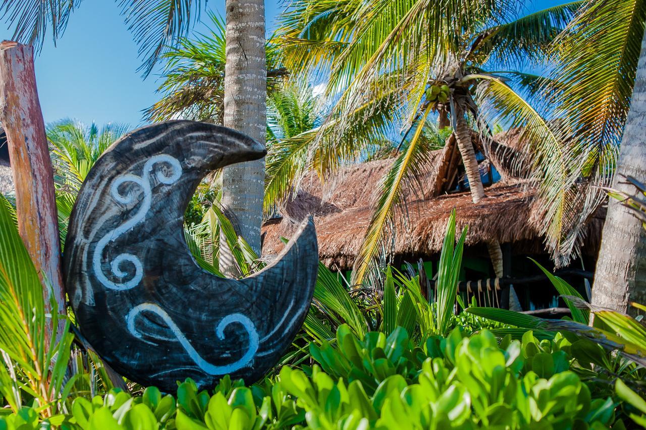 Cabanas La Luna Hotel Tulum Bagian luar foto
