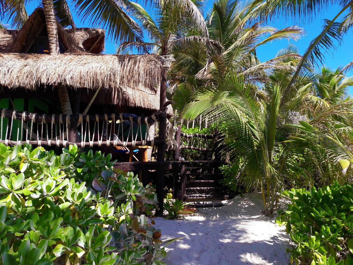 Cabanas La Luna Hotel Tulum Bagian luar foto